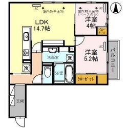 クレセントSK Ⅲの物件間取画像